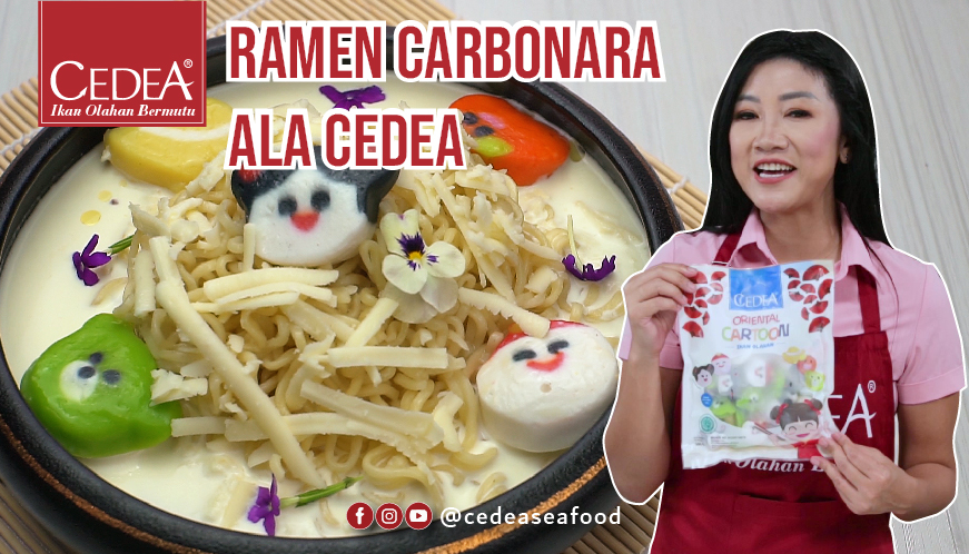 RAMEN CARBONARA ALA CEDEA – CHEF VANIA WIBISONO thumbnail